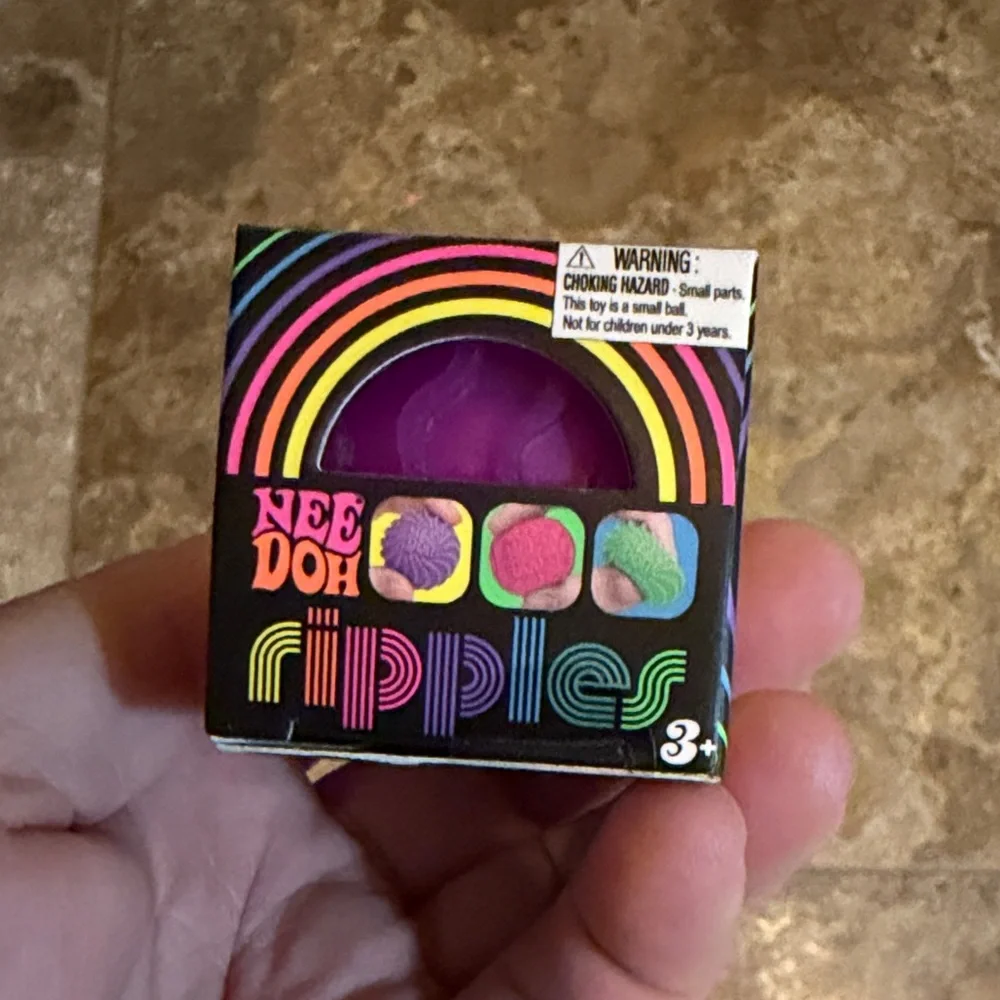 Super & Mini NeeDoh Ripples Purple